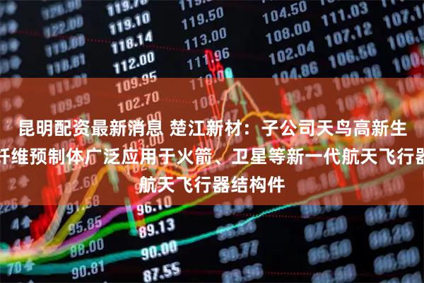 昆明配资最新消息 楚江新材：子公司天鸟高新生产的碳纤维预制体广泛应用于火箭、卫星等新一代航天飞行器结构件